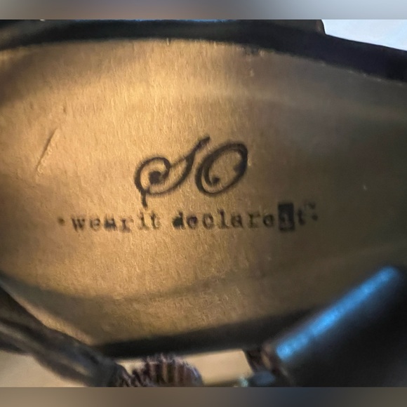 SO Designers Wedges Used Good Condition - Picture 3 of 3